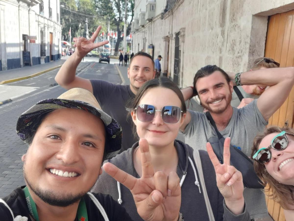 Hotel Orkkowasi Backpackers Arequipa Exterior foto